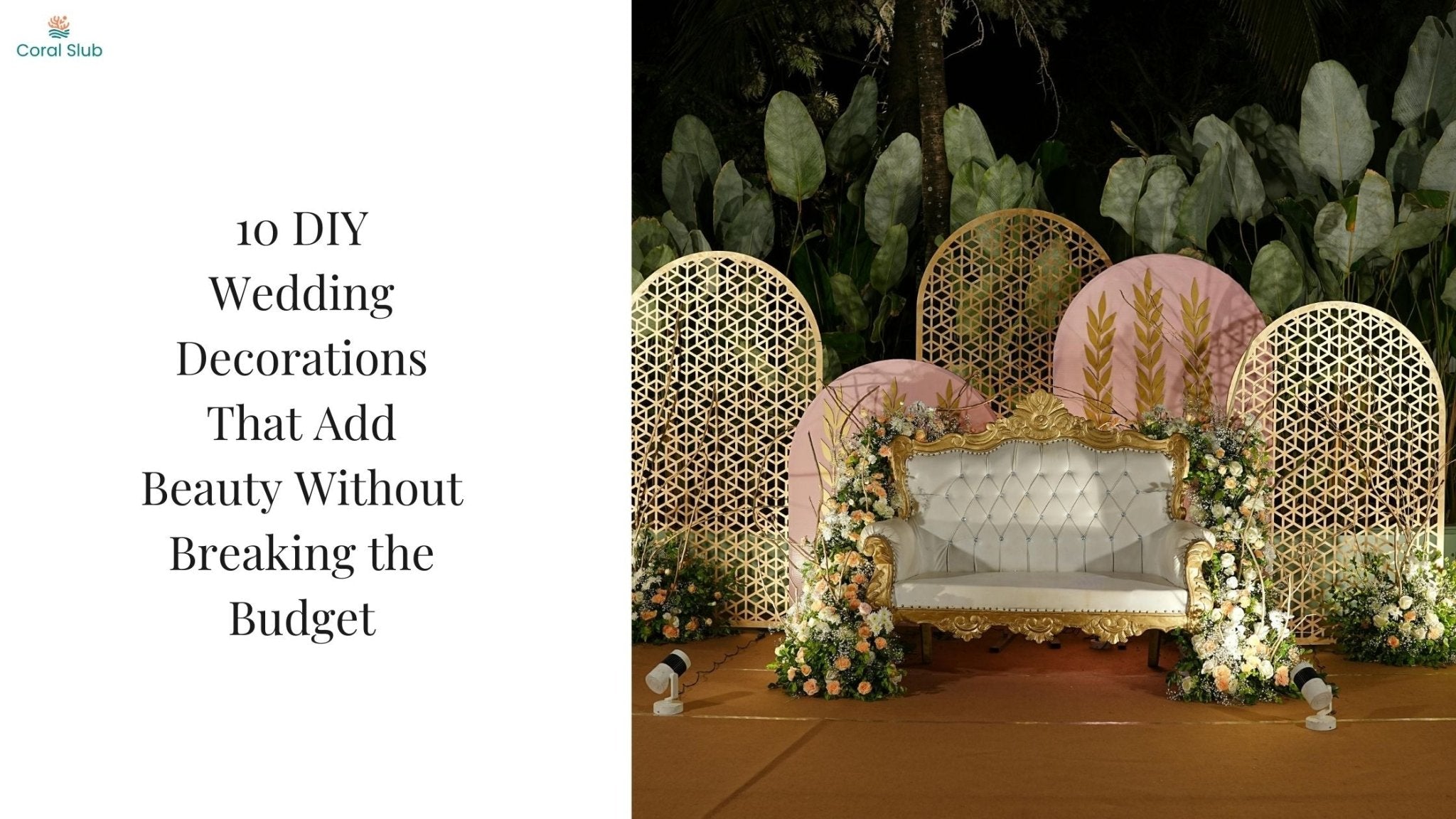 10 DIY Wedding Decorations That Add Beauty Without Breaking the Budget